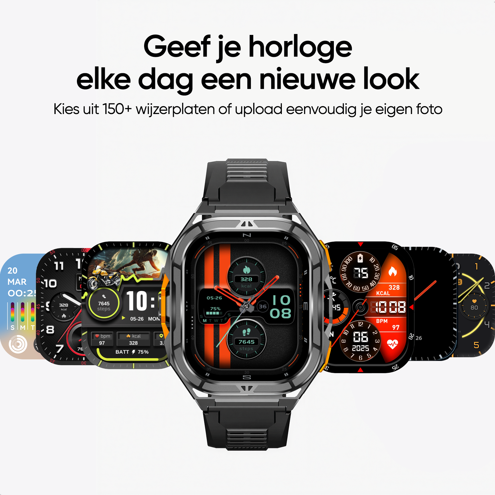 Synyq Solid Pro - GPS Smartwatch Heren