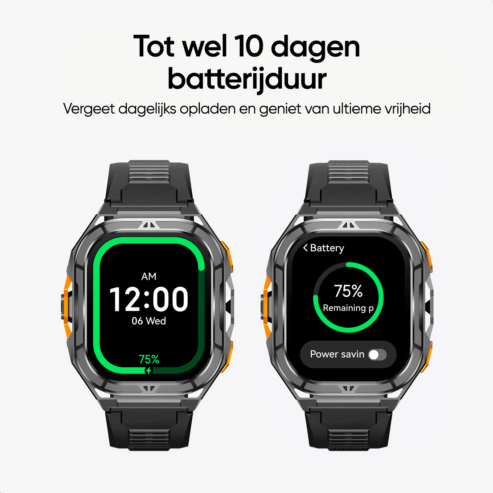 Synyq Solid Pro - GPS Smartwatch Heren